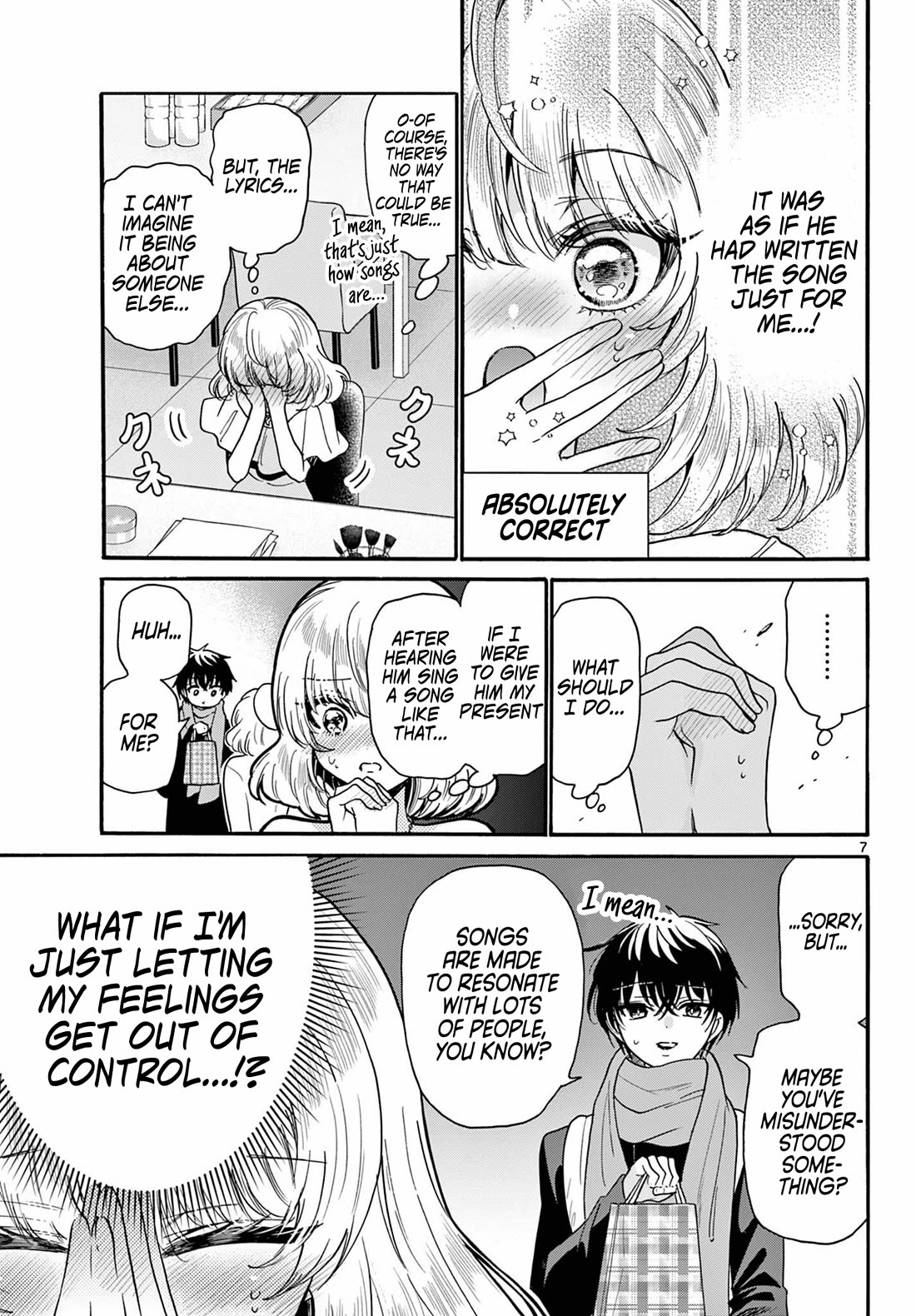 Mikadono Sanshimai wa Angai, Choroi chapter 193 page 7