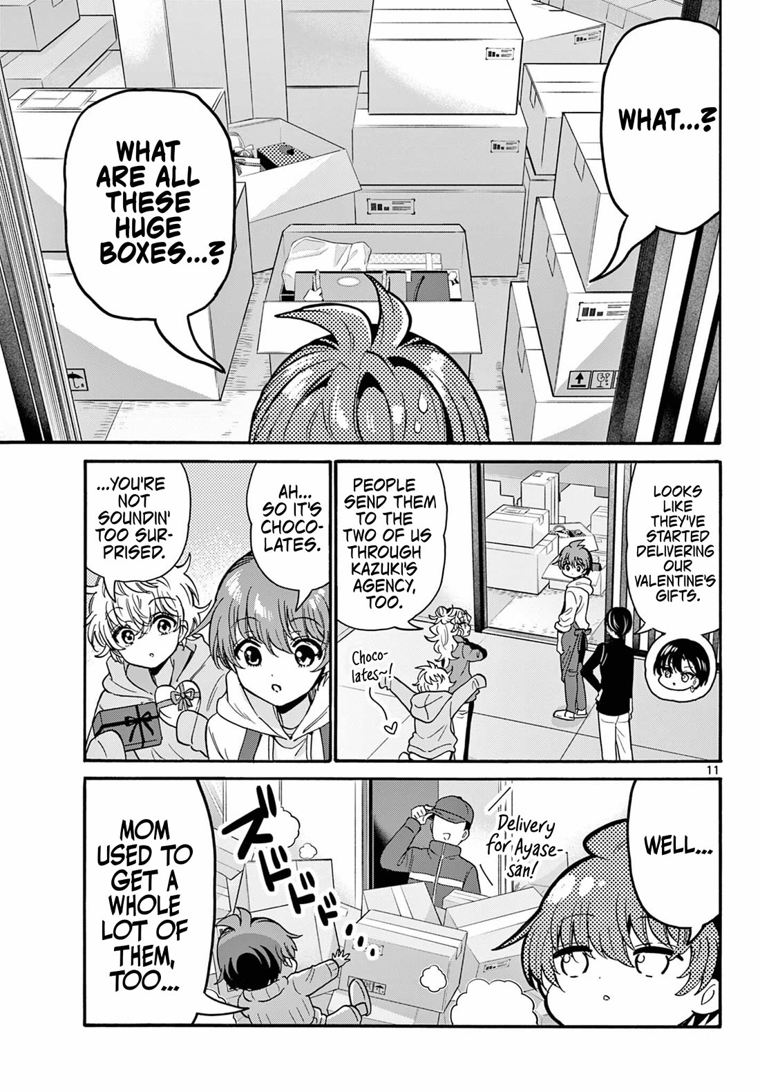 Mikadono Sanshimai wa Angai, Choroi chapter 194 page 11