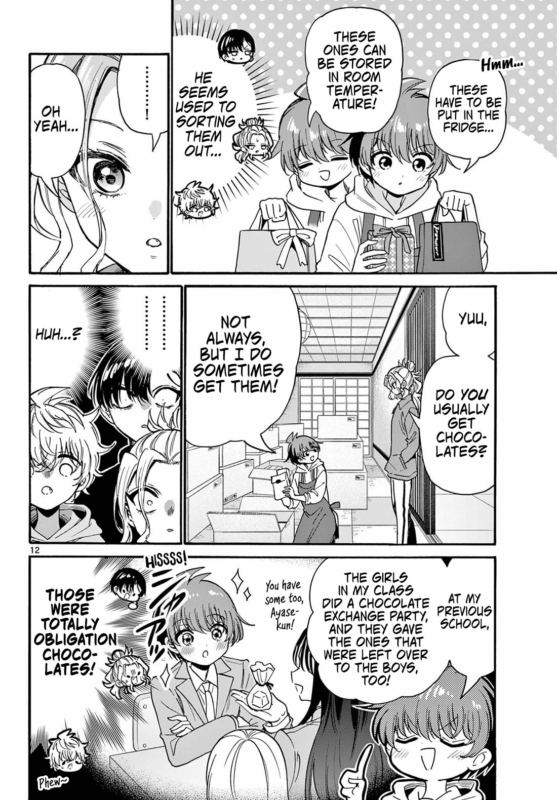 Mikadono Sanshimai wa Angai, Choroi chapter 194 page 12