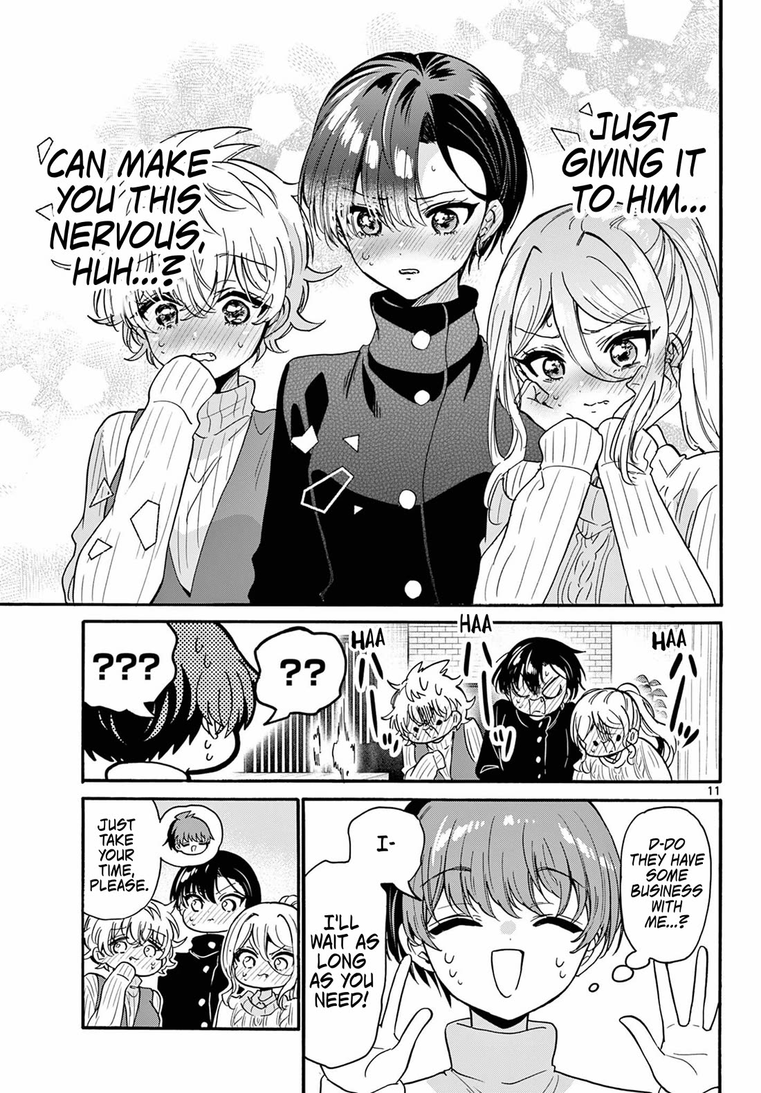 Mikadono Sanshimai wa Angai, Choroi chapter 195 page 10