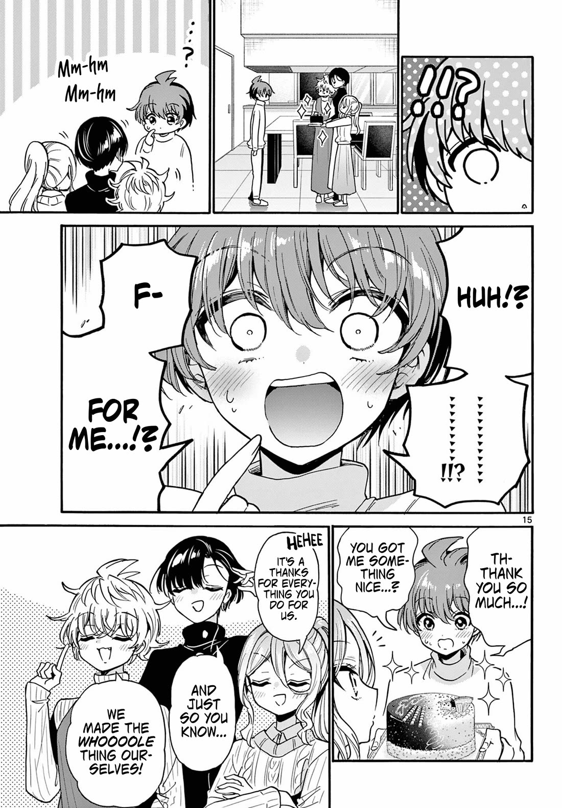 Mikadono Sanshimai wa Angai, Choroi chapter 195 page 14