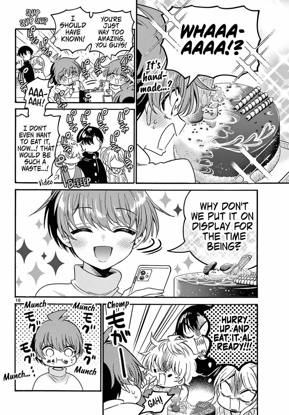 Mikadono Sanshimai wa Angai, Choroi chapter 195 page 15