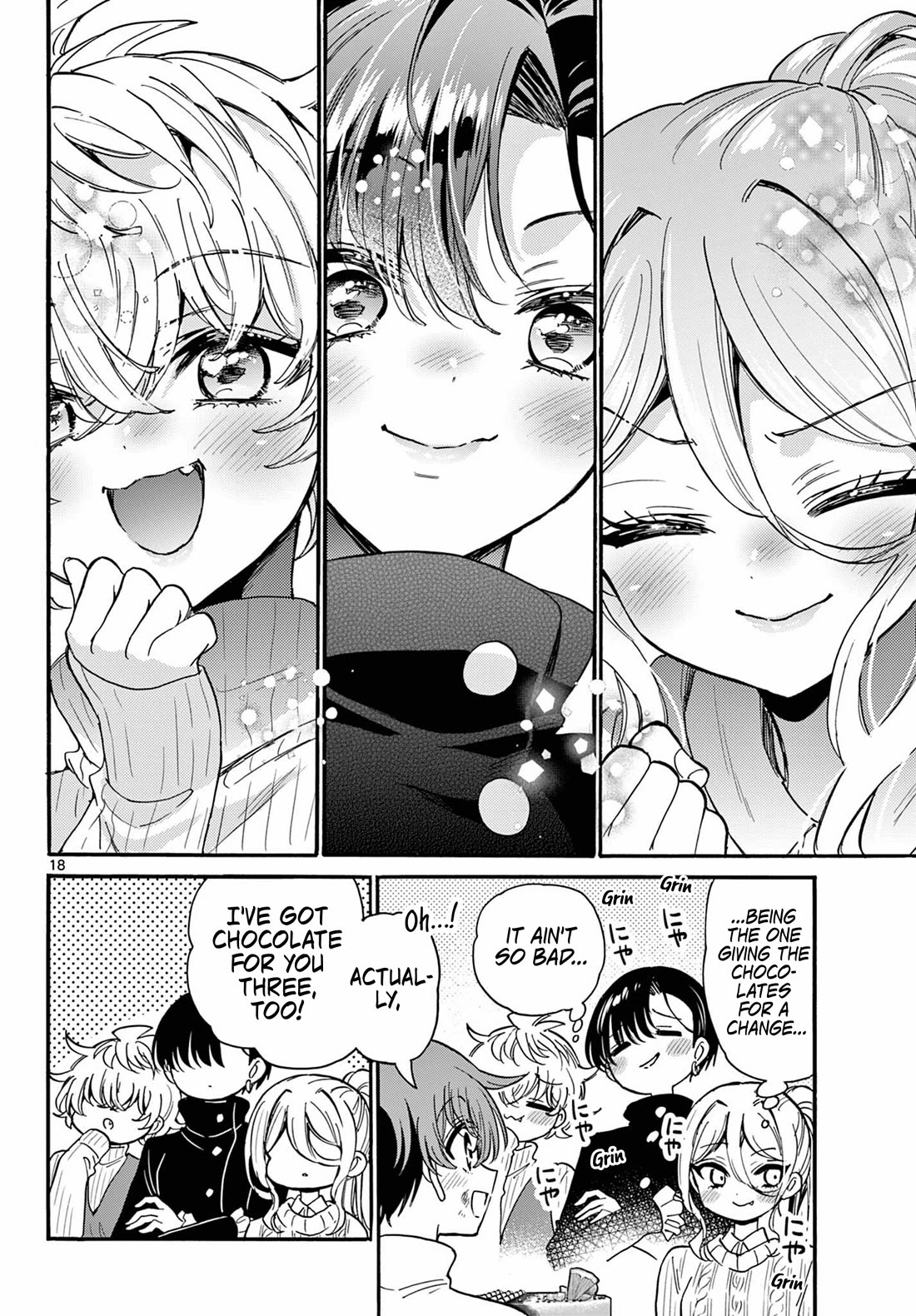 Mikadono Sanshimai wa Angai, Choroi chapter 195 page 17