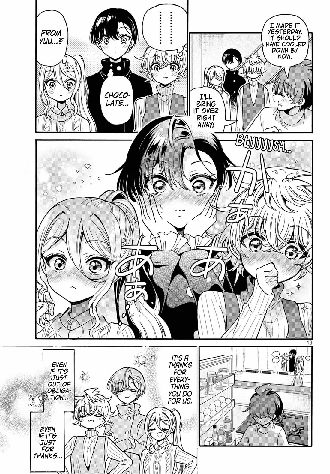 Mikadono Sanshimai wa Angai, Choroi chapter 195 page 18