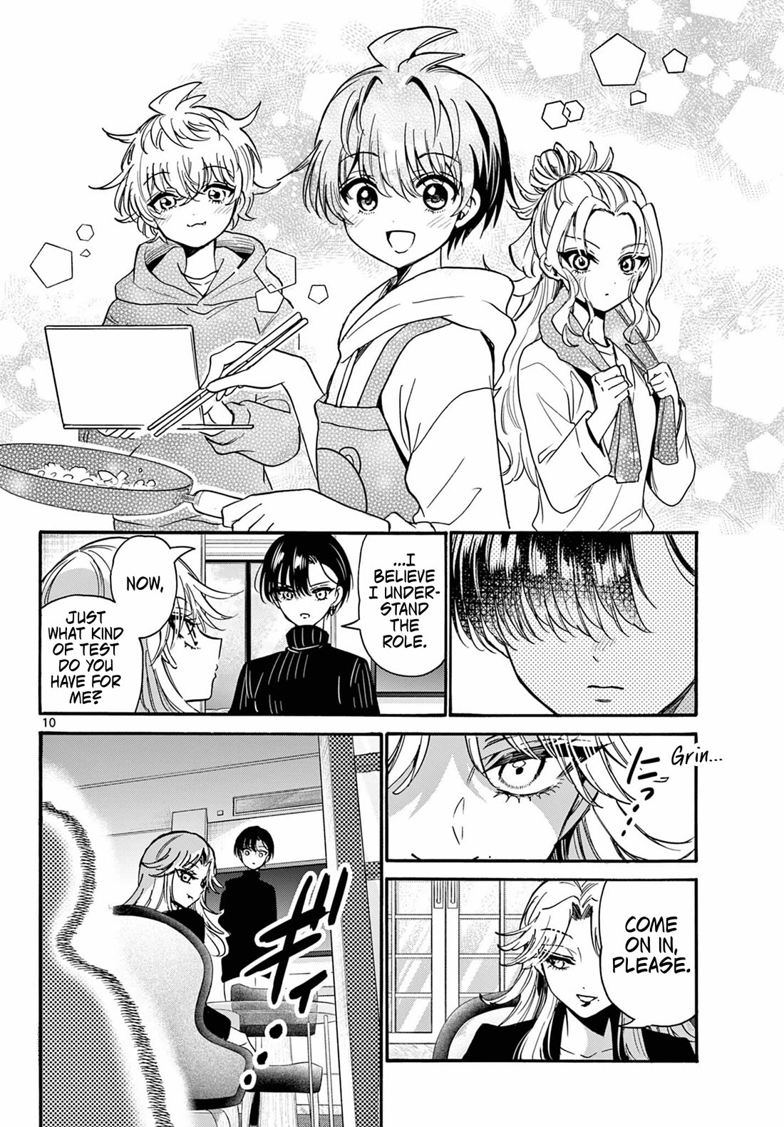 Mikadono Sanshimai wa Angai, Choroi chapter 196 page 10