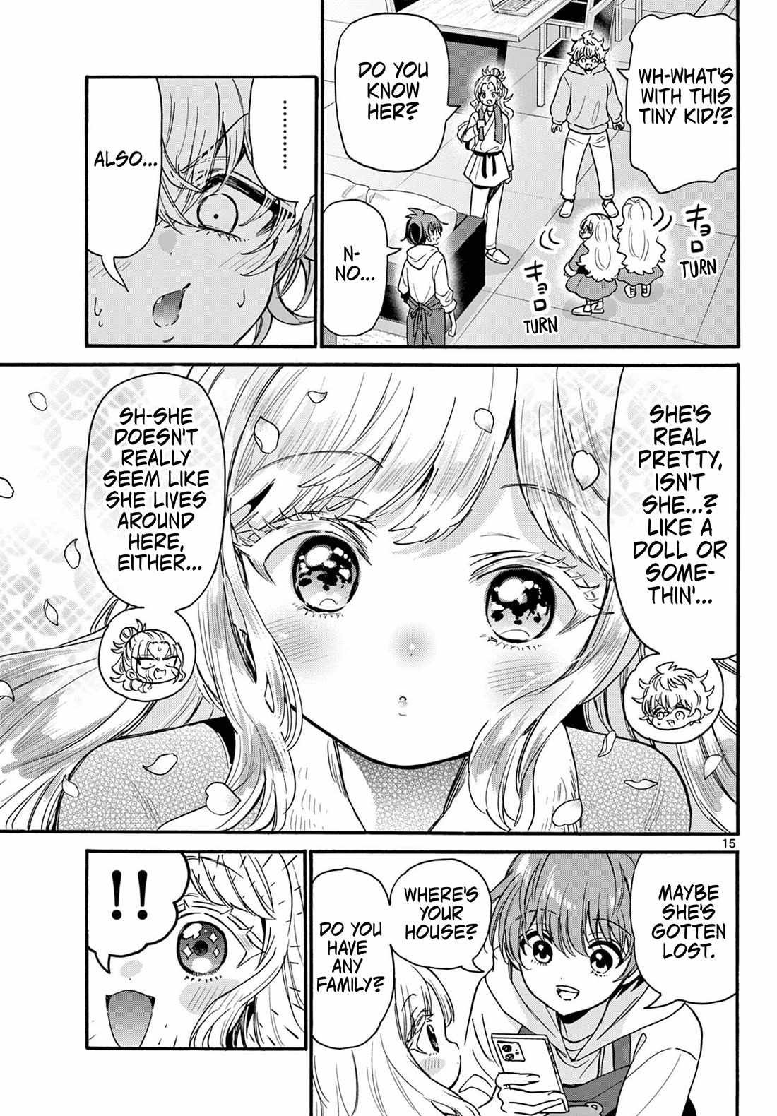 Mikadono Sanshimai wa Angai, Choroi chapter 196 page 15