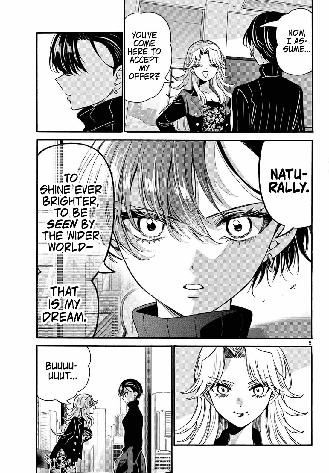 Mikadono Sanshimai wa Angai, Choroi chapter 196 page 5