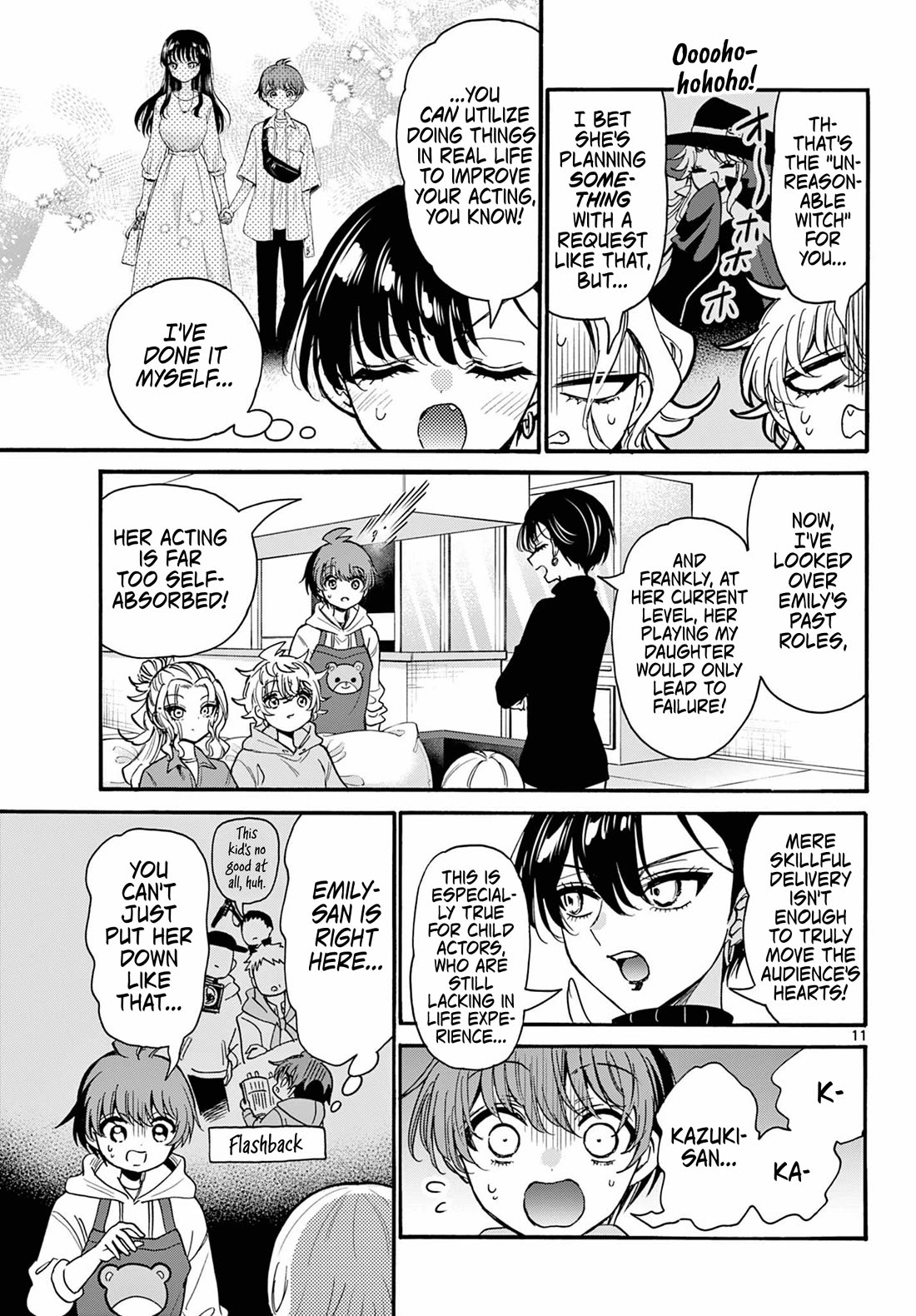 Mikadono Sanshimai wa Angai, Choroi chapter 197 page 11