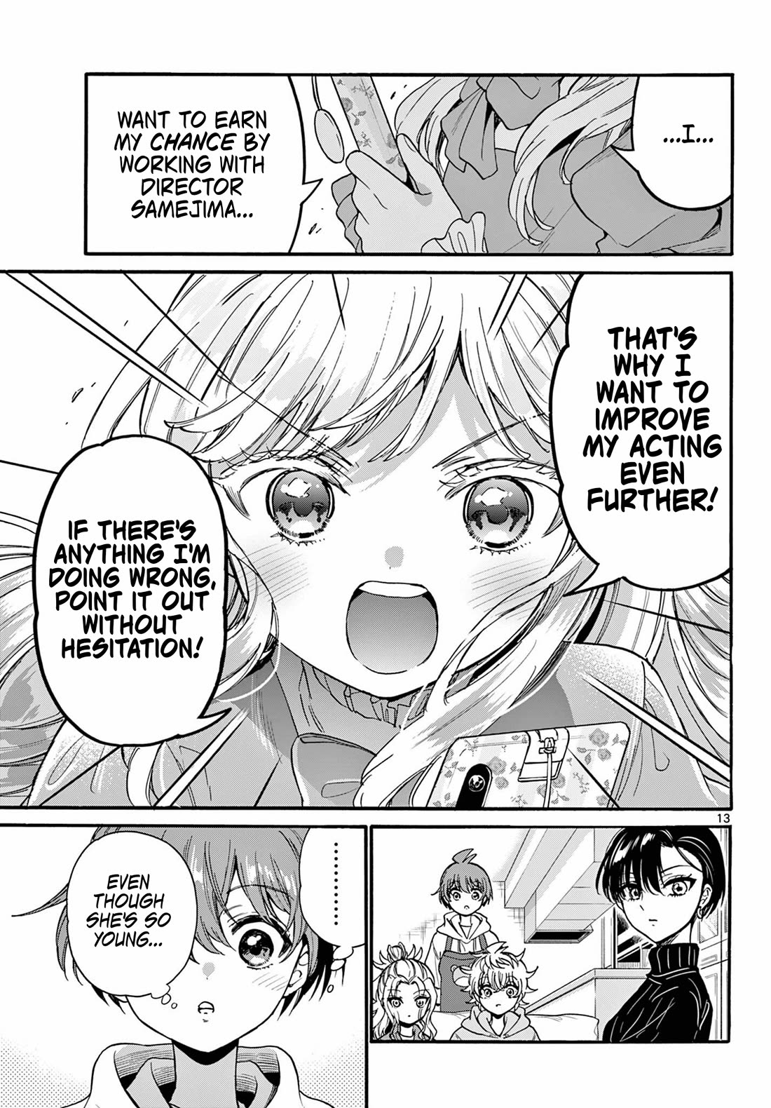 Mikadono Sanshimai wa Angai, Choroi chapter 197 page 13