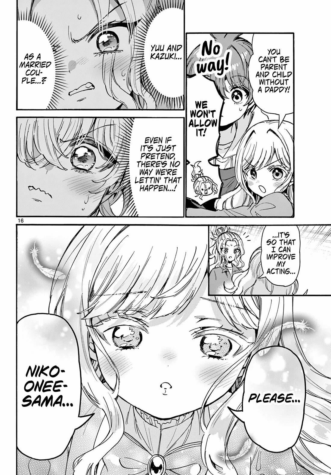 Mikadono Sanshimai wa Angai, Choroi chapter 197 page 16