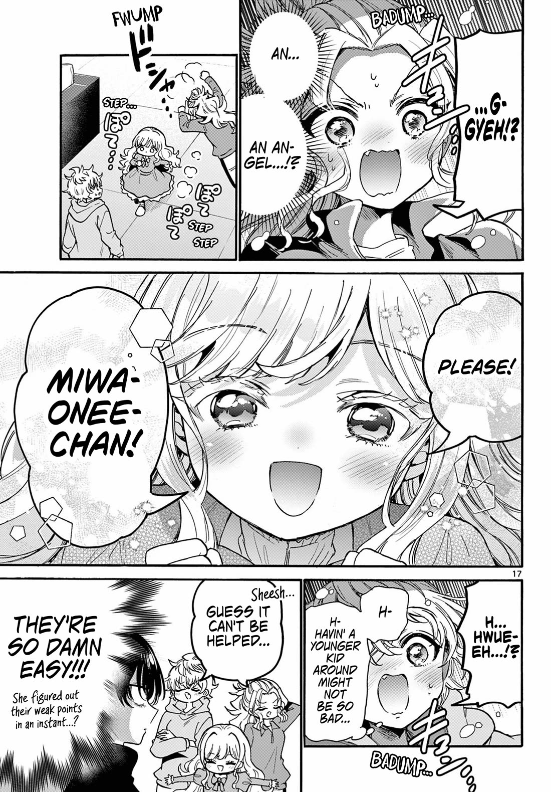 Mikadono Sanshimai wa Angai, Choroi chapter 197 page 17