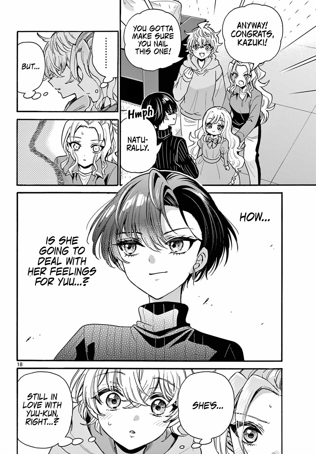 Mikadono Sanshimai wa Angai, Choroi chapter 197 page 18