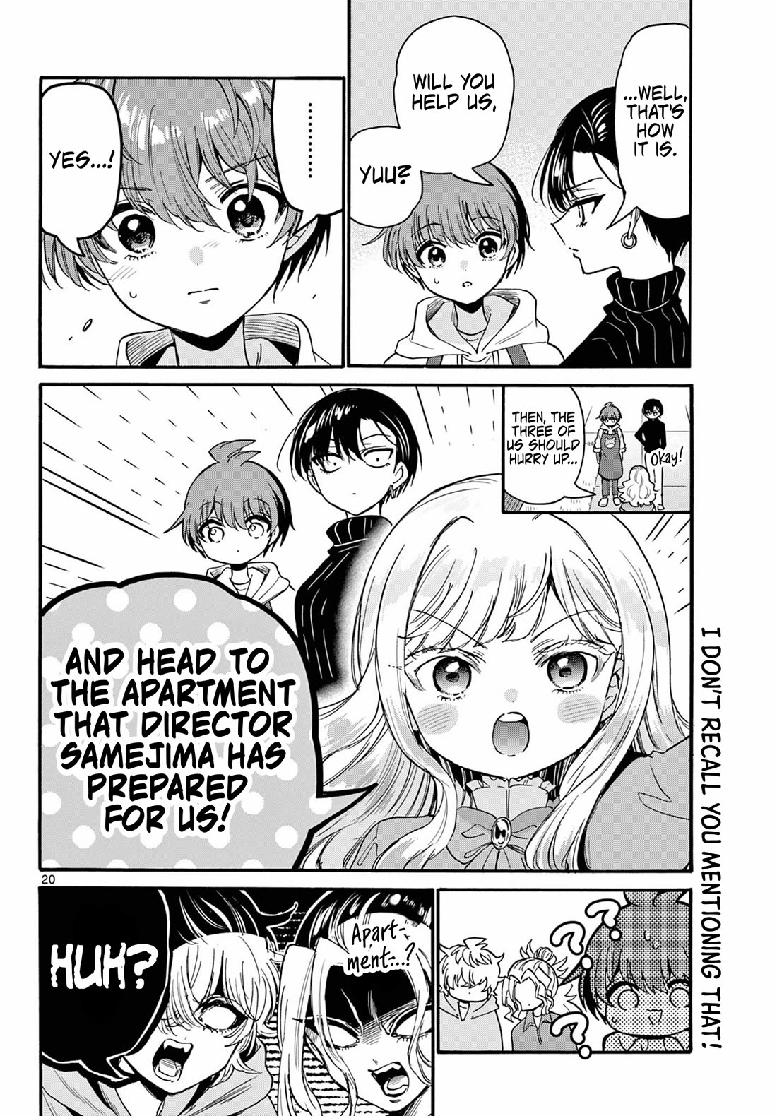 Mikadono Sanshimai wa Angai, Choroi chapter 197 page 20
