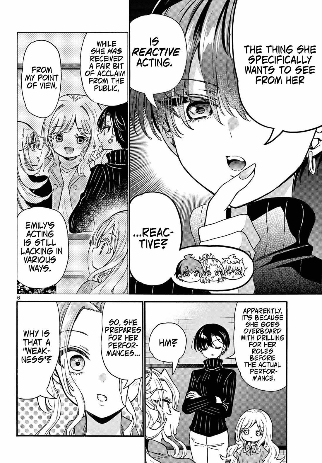 Mikadono Sanshimai wa Angai, Choroi chapter 197 page 6