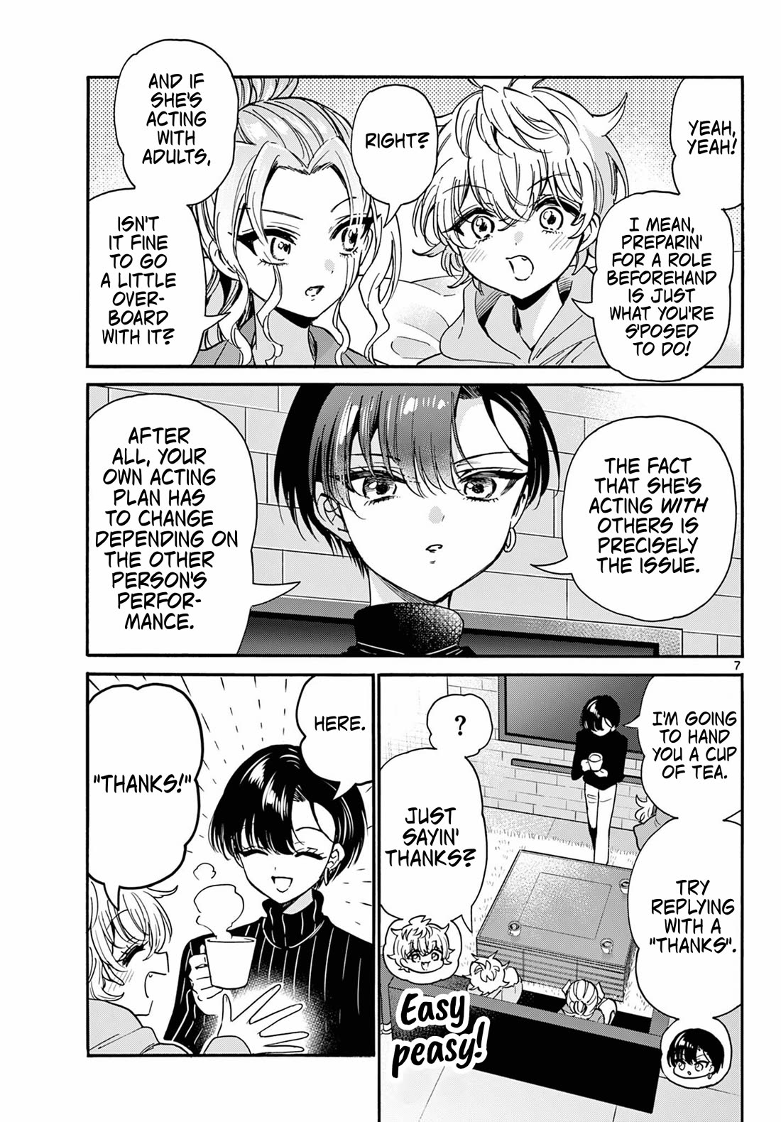 Mikadono Sanshimai wa Angai, Choroi chapter 197 page 7