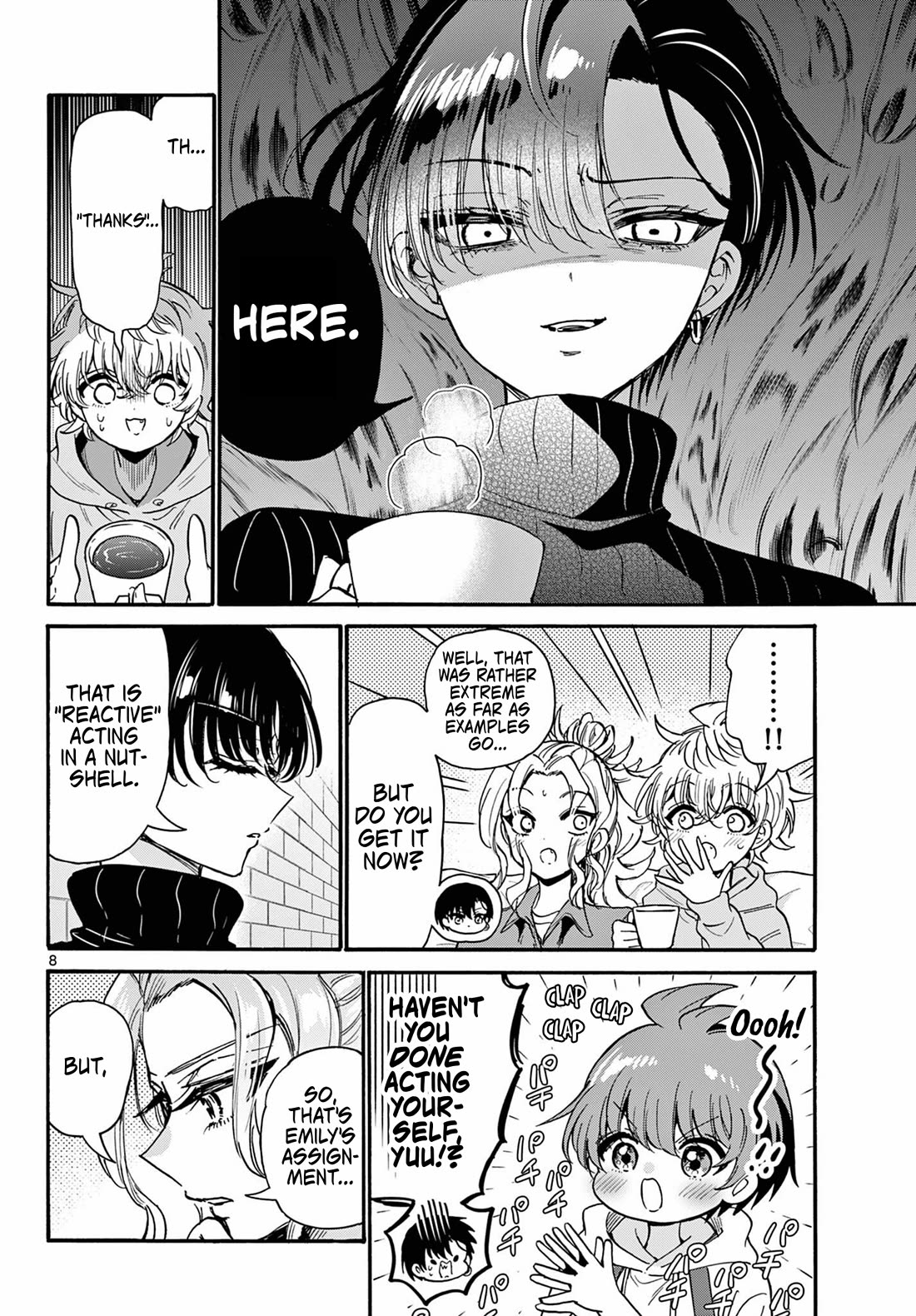 Mikadono Sanshimai wa Angai, Choroi chapter 197 page 8