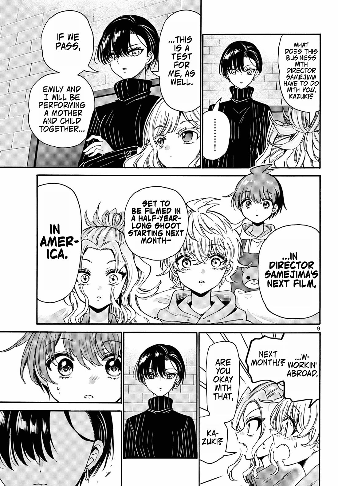 Mikadono Sanshimai wa Angai, Choroi chapter 197 page 9