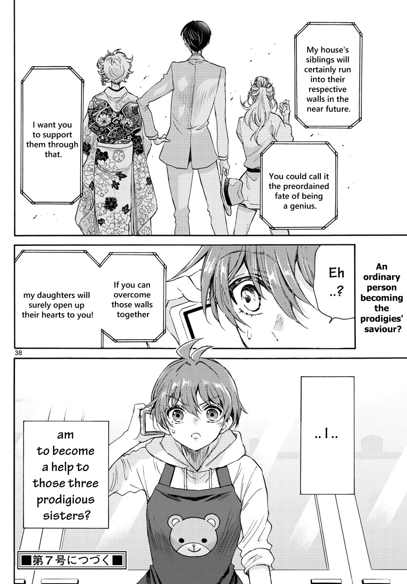 Mikadono Sanshimai wa Angai, Choroi chapter 2 page 38