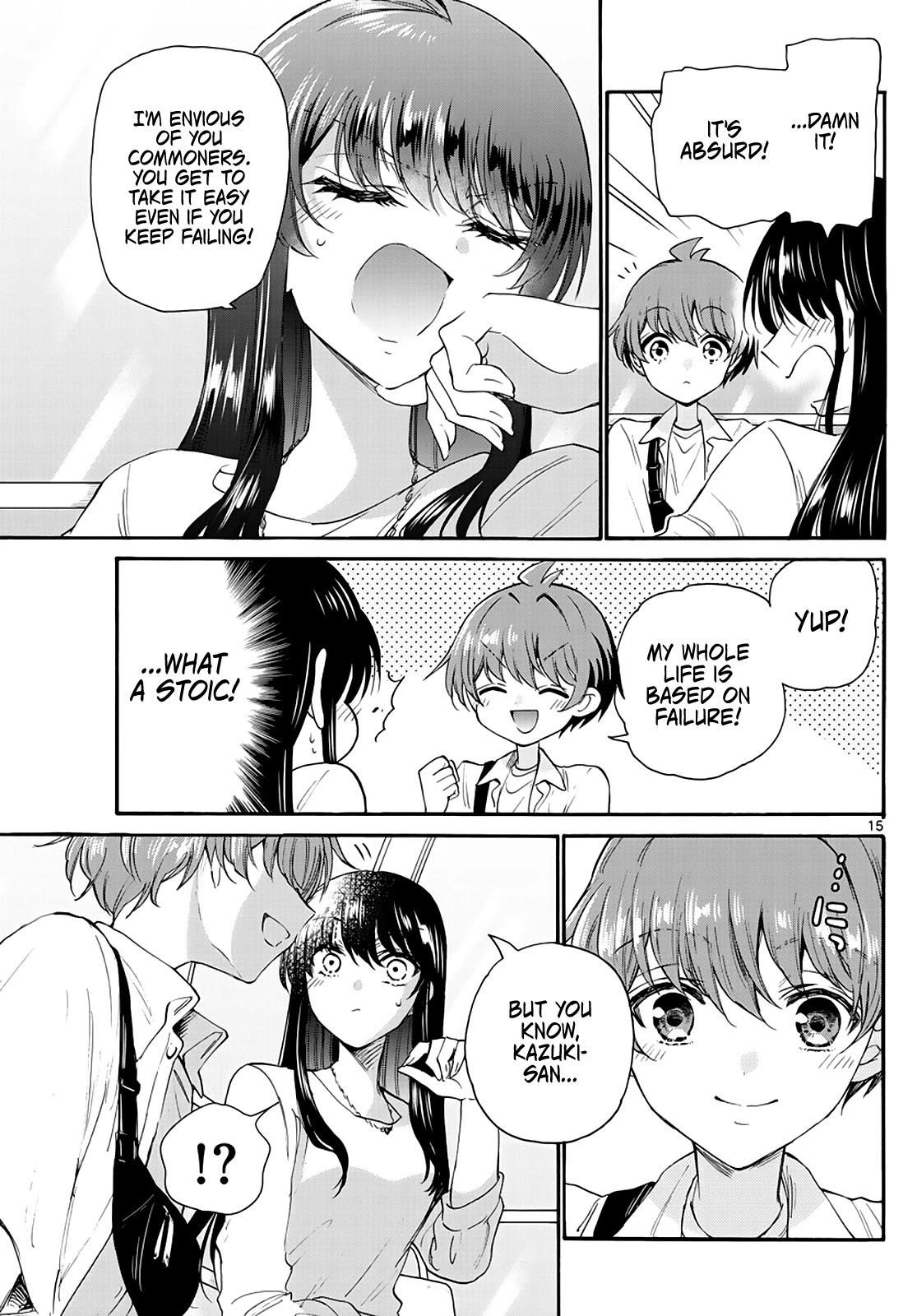 Mikadono Sanshimai wa Angai, Choroi chapter 21 page 15