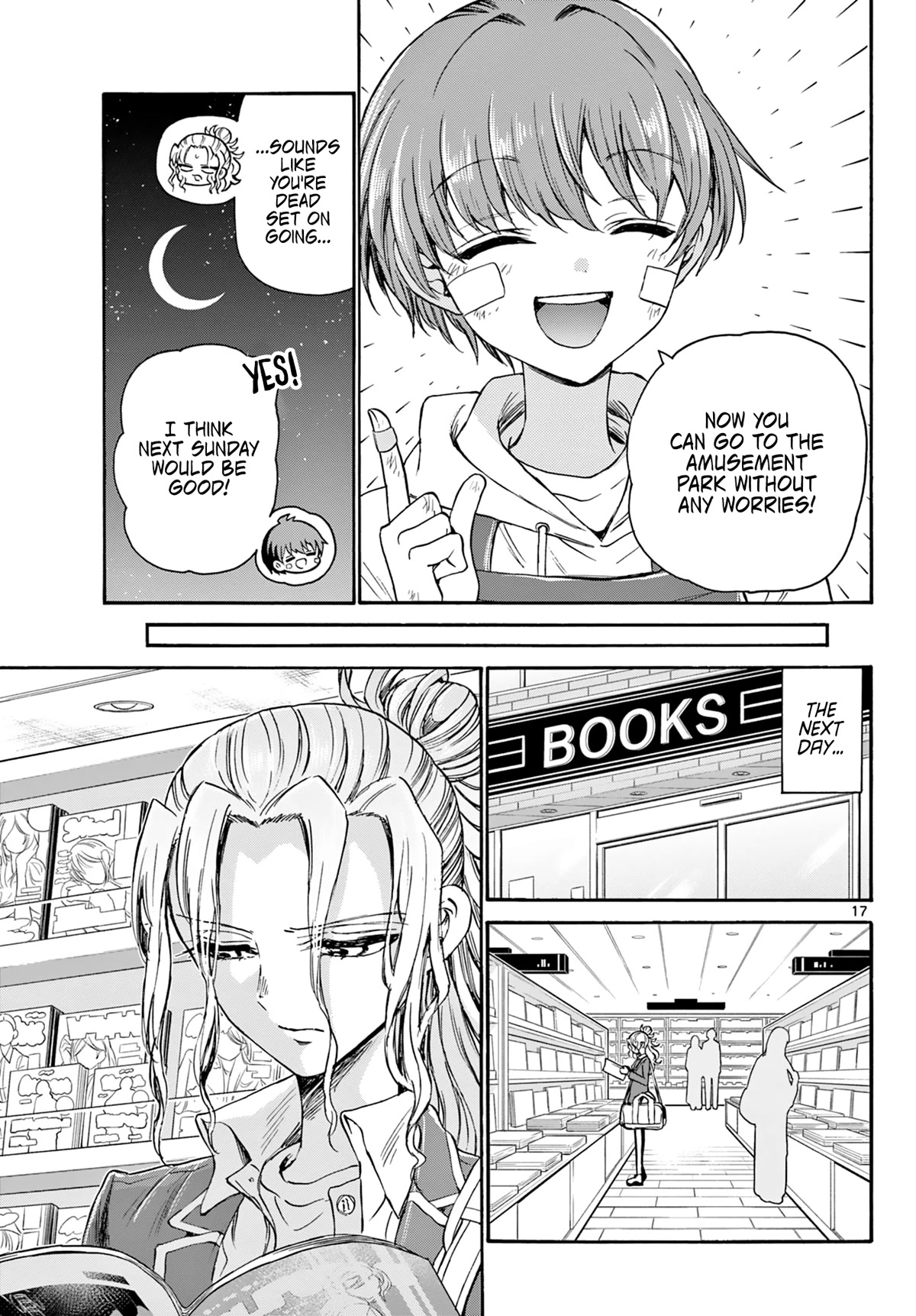 Mikadono Sanshimai wa Angai, Choroi chapter 33 page 17