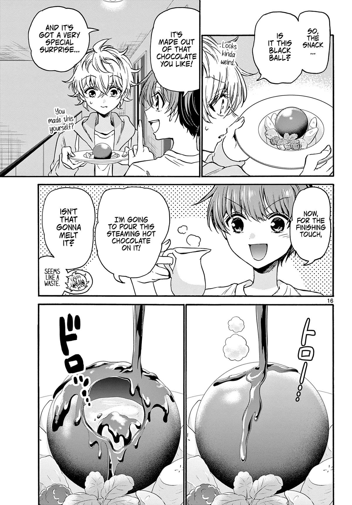 Mikadono Sanshimai wa Angai, Choroi chapter 39 page 16