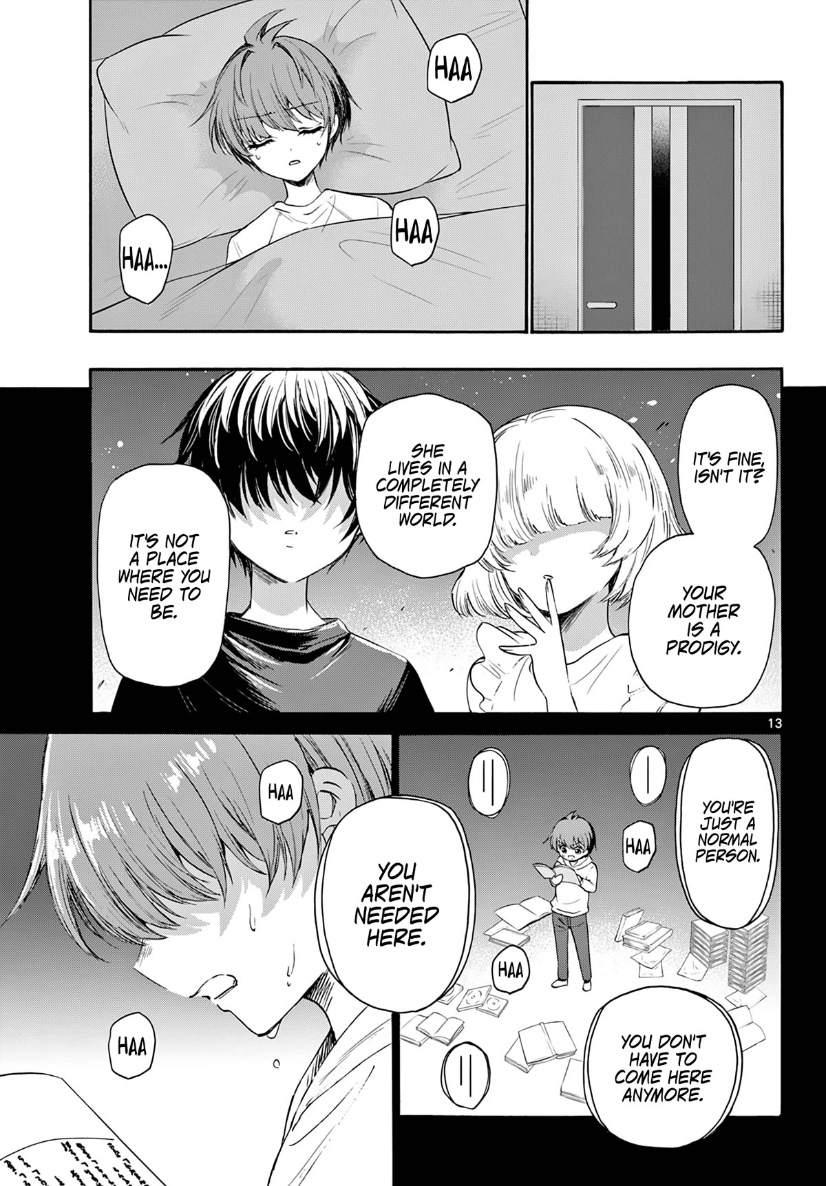 Mikadono Sanshimai wa Angai, Choroi chapter 74 page 13