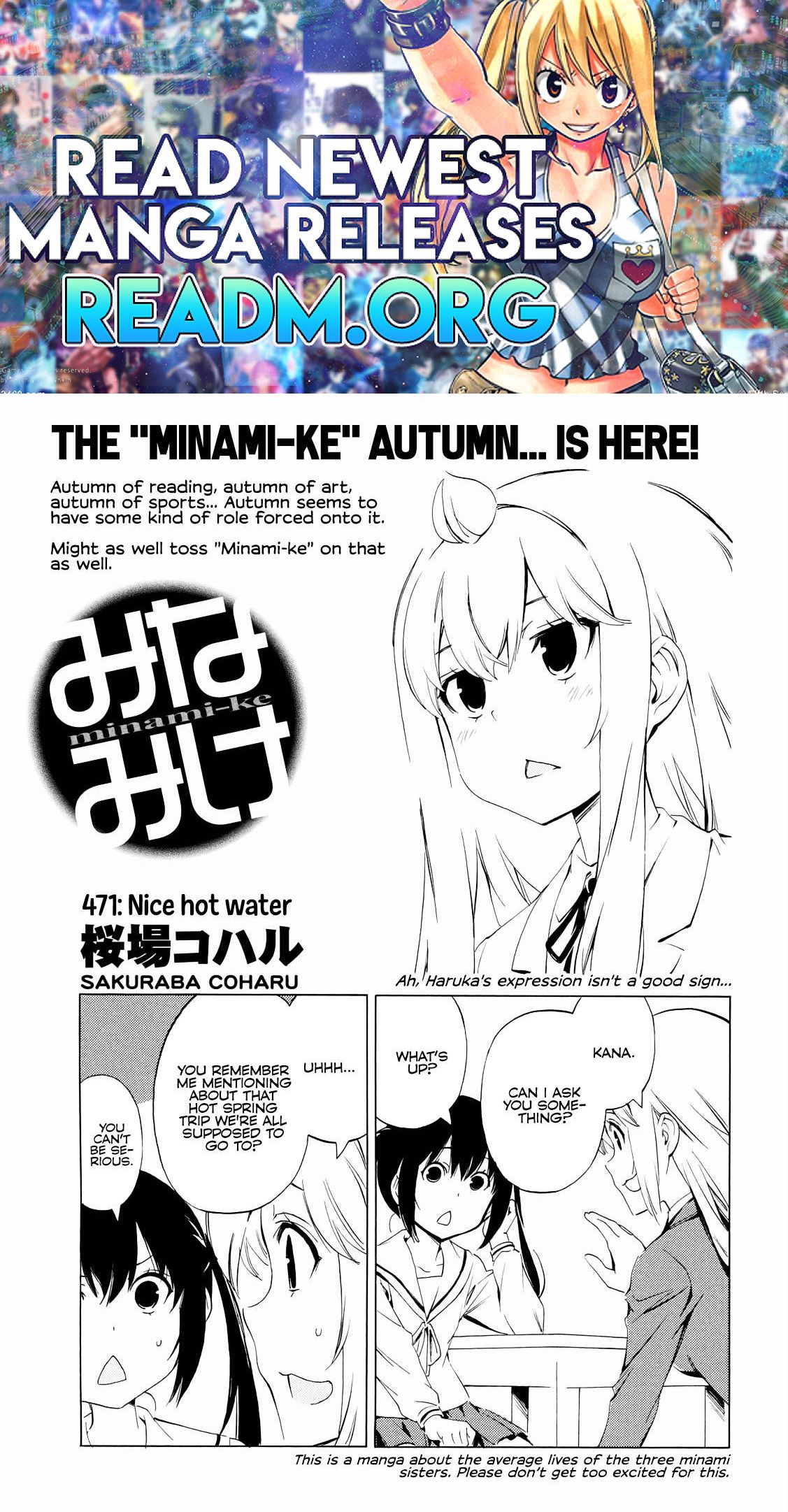 Minami-ke chapter 471 page 1