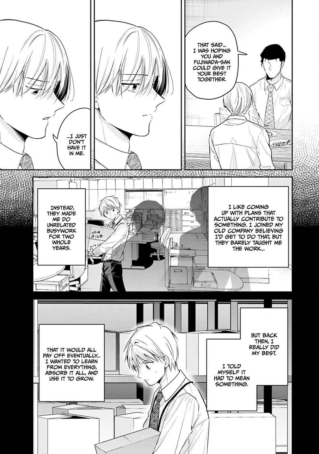 Misato-san is a Bit Cold Towards Her Boss Who Pampers chapter 35 page 11