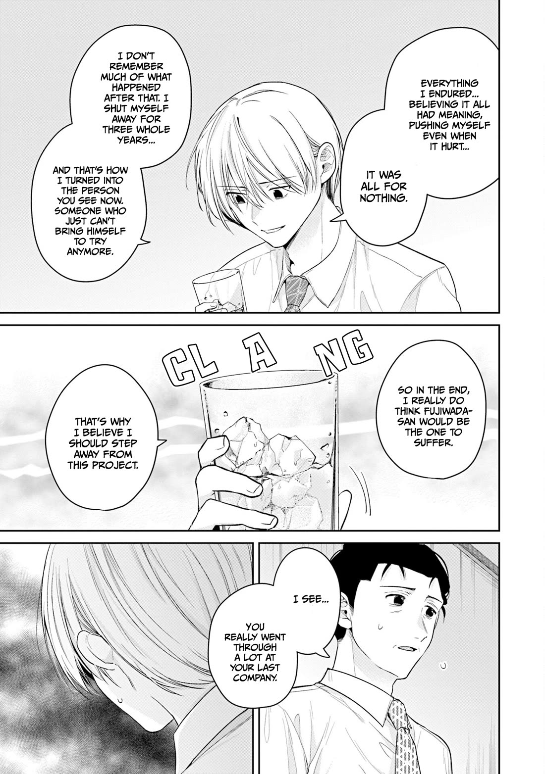 Misato-san is a Bit Cold Towards Her Boss Who Pampers chapter 35 page 15