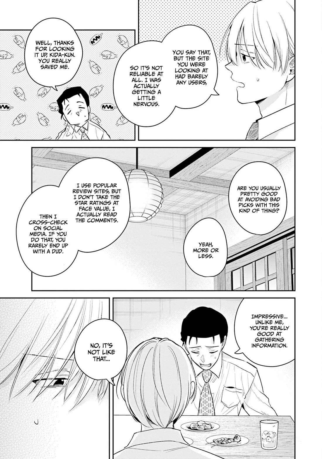 Misato-san is a Bit Cold Towards Her Boss Who Pampers chapter 35 page 9