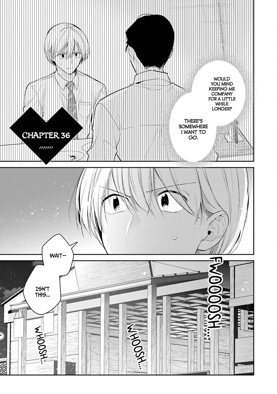 Misato-san is a Bit Cold Towards Her Boss Who Pampers chapter 36 page 1