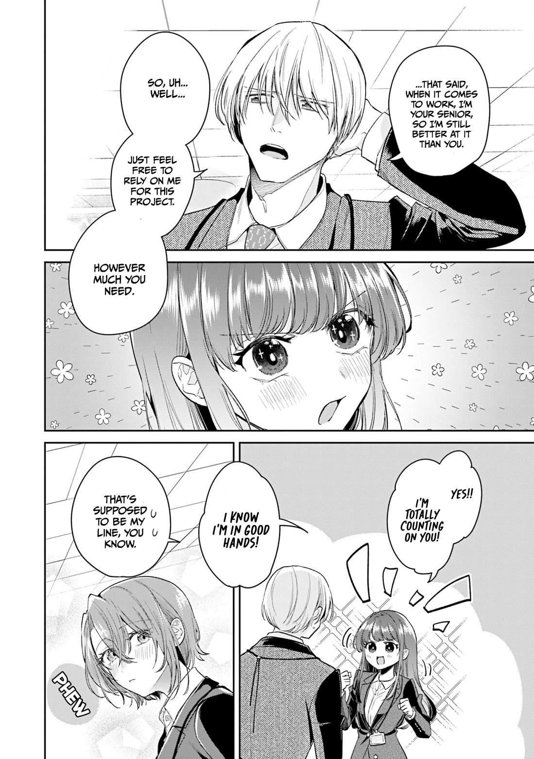 Misato-san is a Bit Cold Towards Her Boss Who Pampers chapter 36 page 16