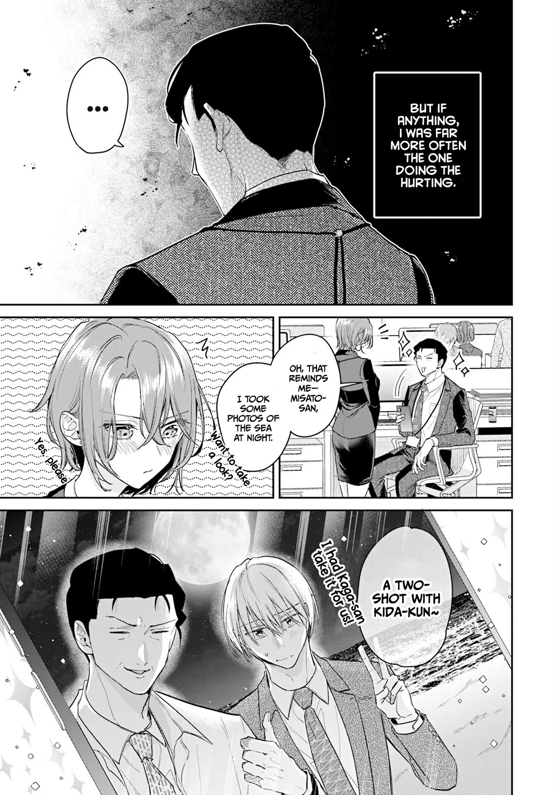 Misato-san is a Bit Cold Towards Her Boss Who Pampers chapter 36 page 19