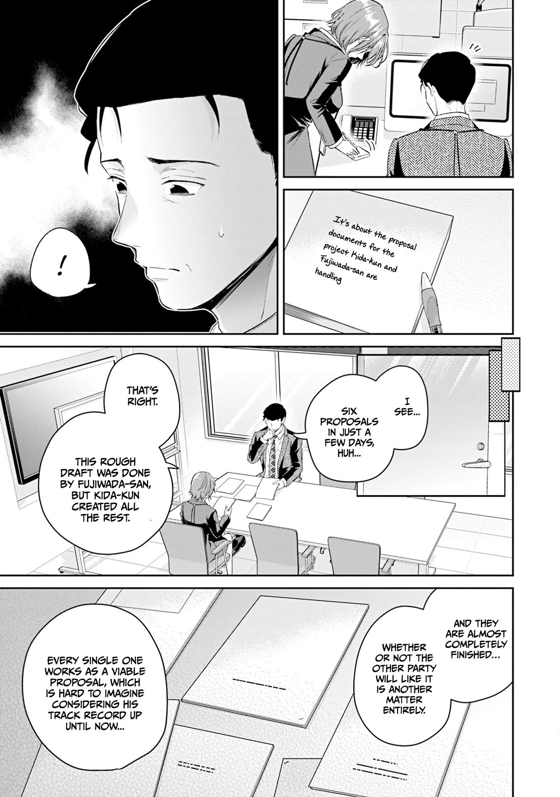 Misato-san is a Bit Cold Towards Her Boss Who Pampers chapter 37 page 13