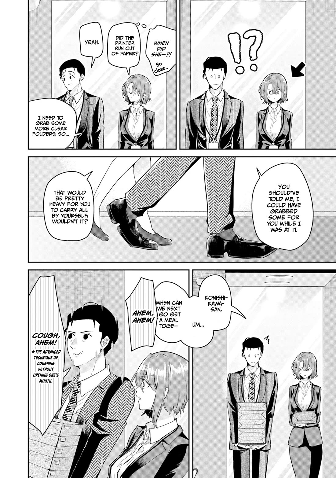 Misato-san is a Bit Cold Towards Her Boss Who Pampers chapter 37 page 8