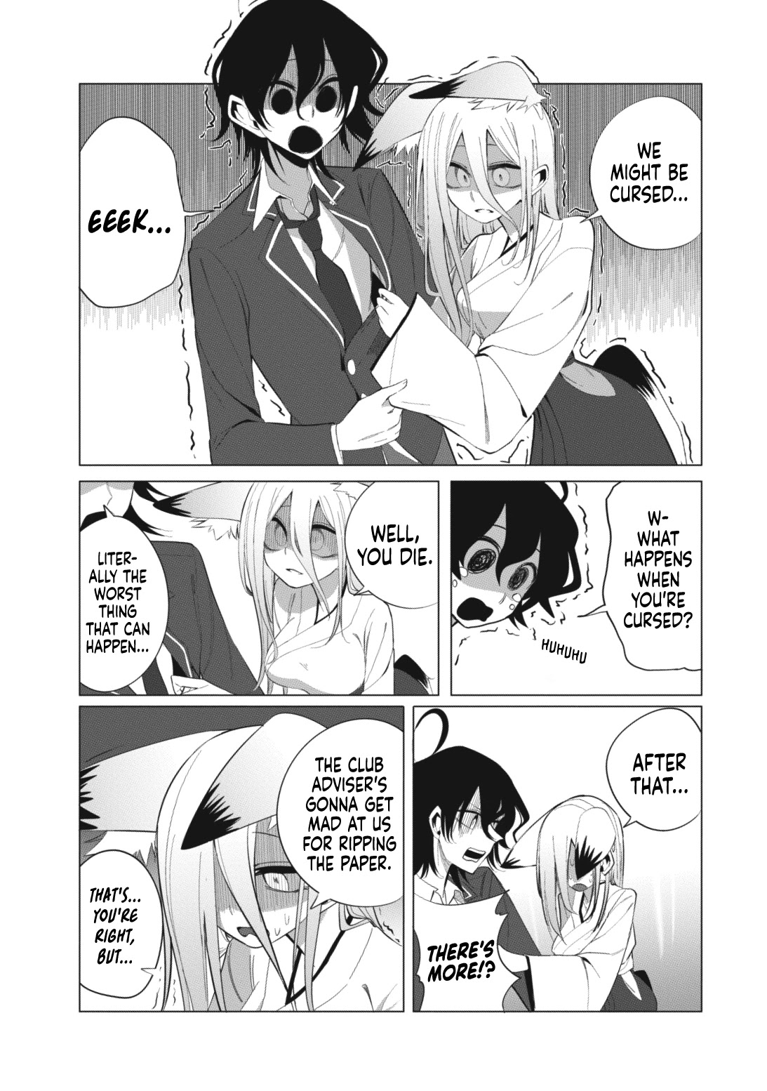 Mizuki-senpai no Koi Uranai chapter 13 page 9