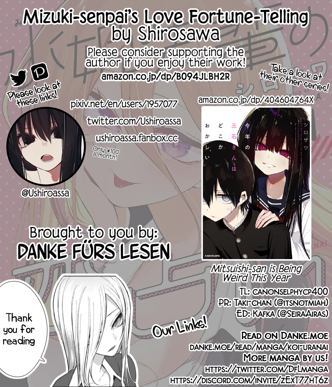 Mizuki-senpai no Koi Uranai chapter 14 page 15