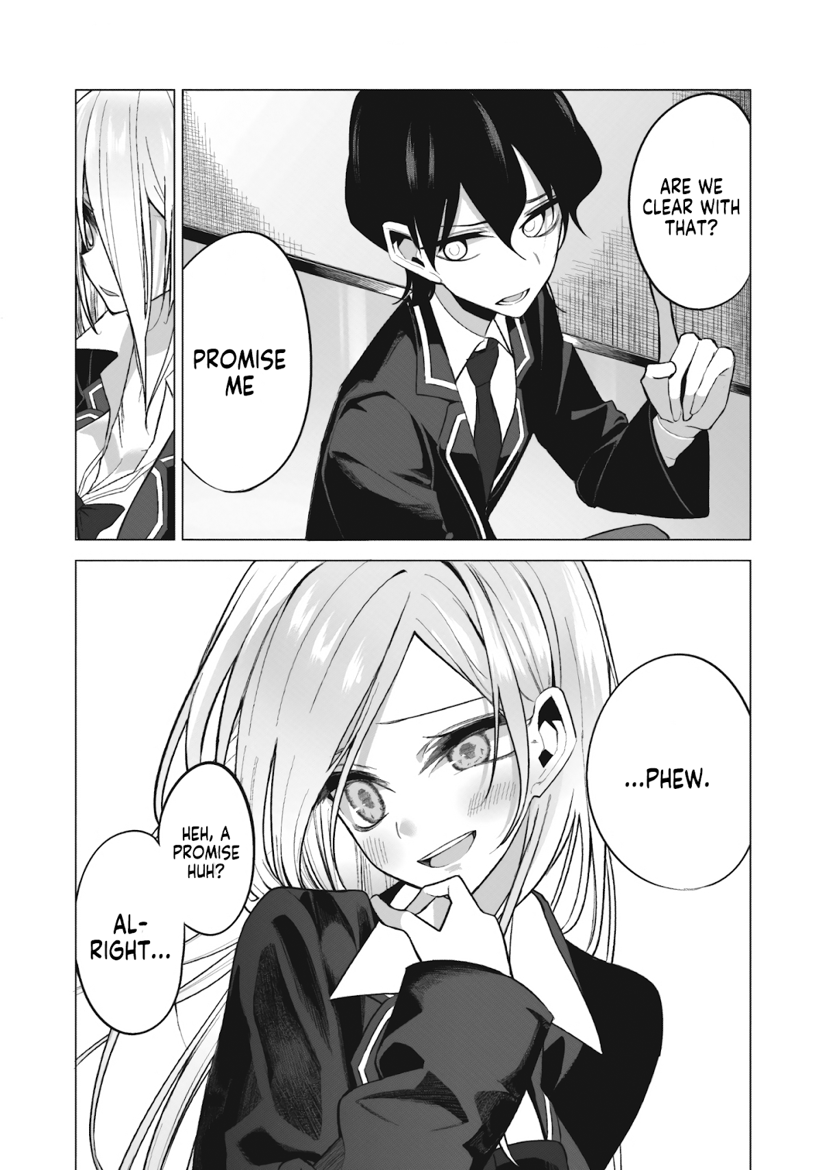 Mizuki-senpai no Koi Uranai chapter 2 page 9