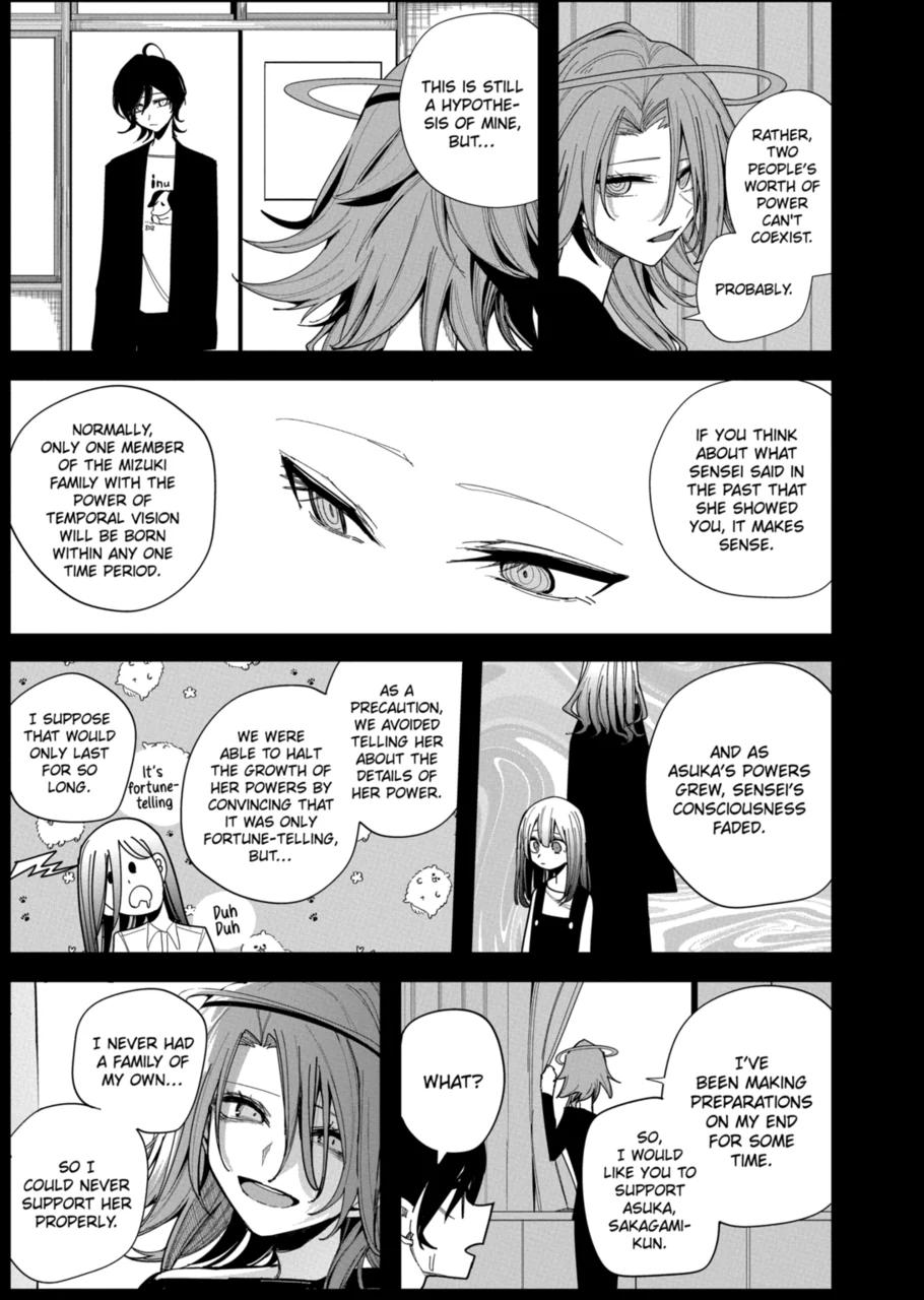 Mizuki-senpai no Koi Uranai chapter 35 page 9