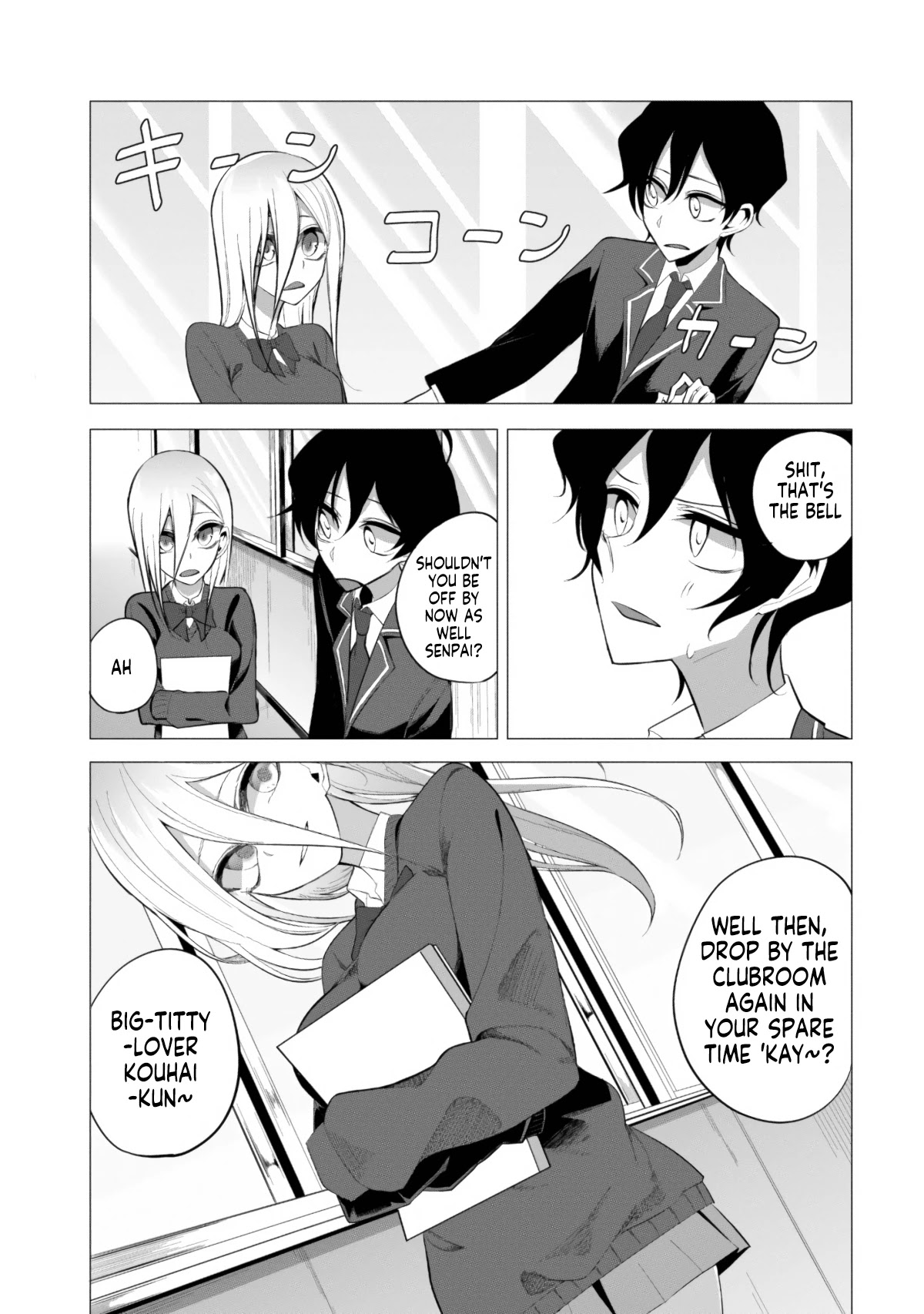 Mizuki-senpai no Koi Uranai chapter 4 page 13