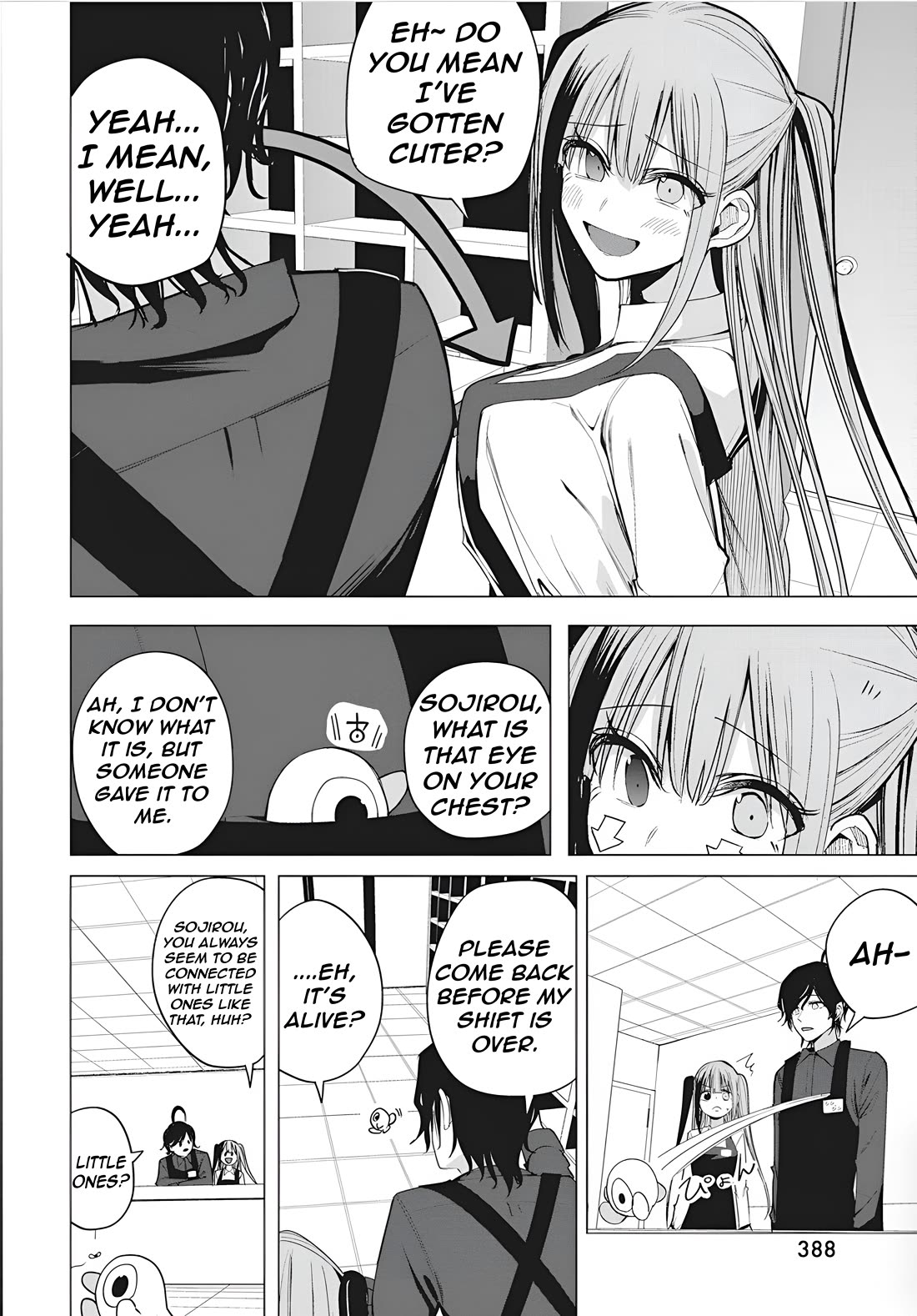 Mizuki-senpai no Koi Uranai chapter 46 page 12