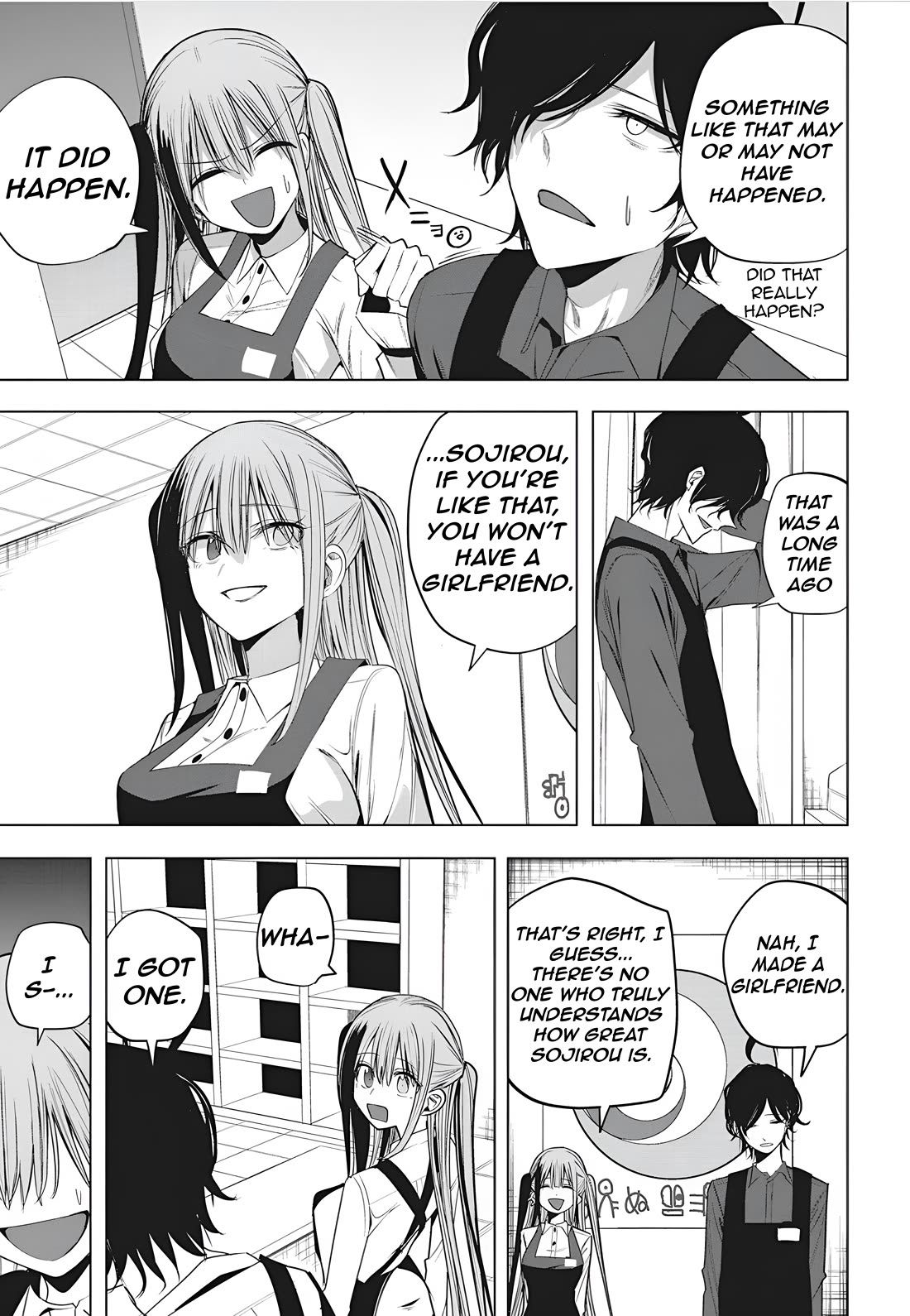 Mizuki-senpai no Koi Uranai chapter 46 page 15