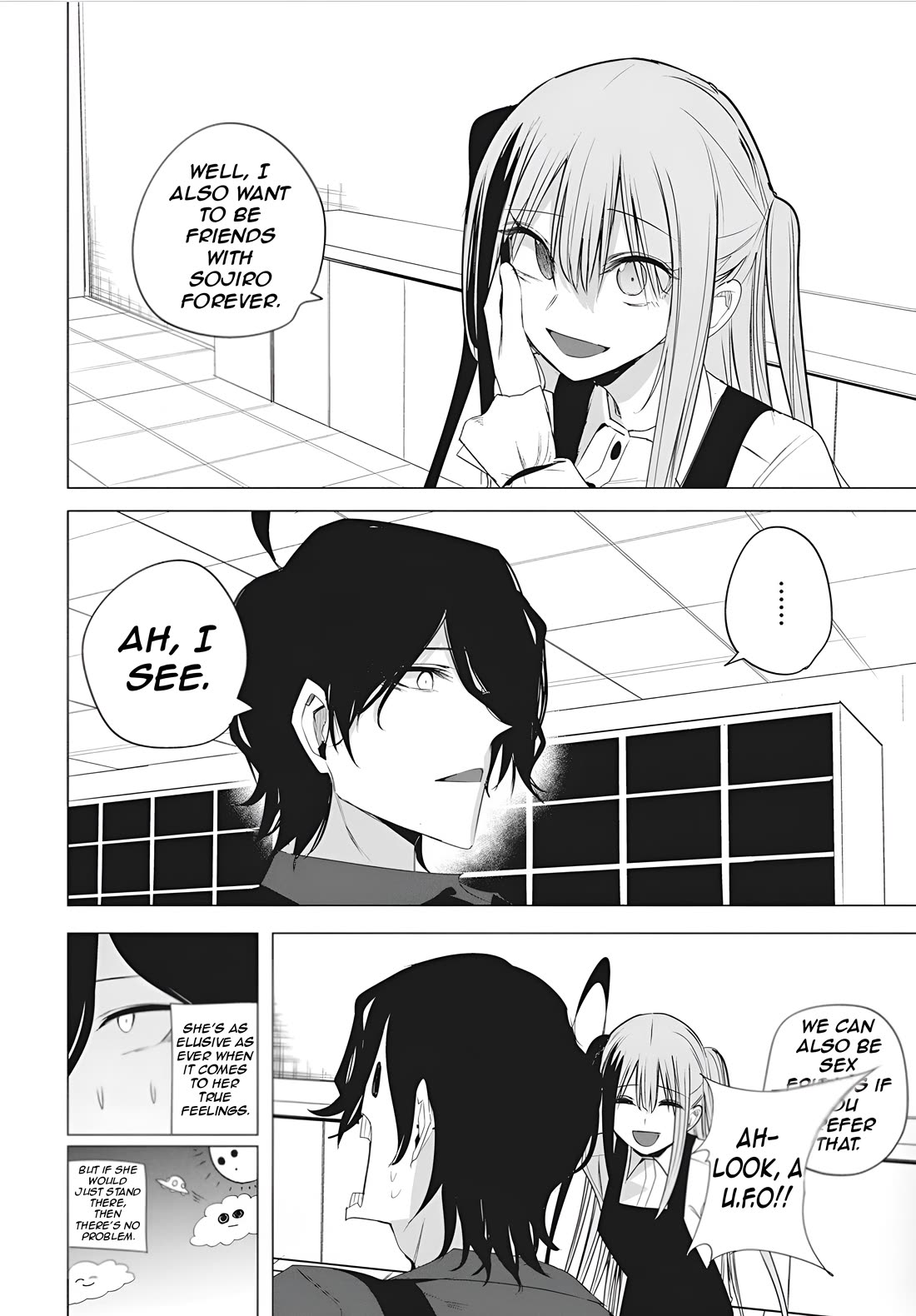 Mizuki-senpai no Koi Uranai chapter 47 page 9