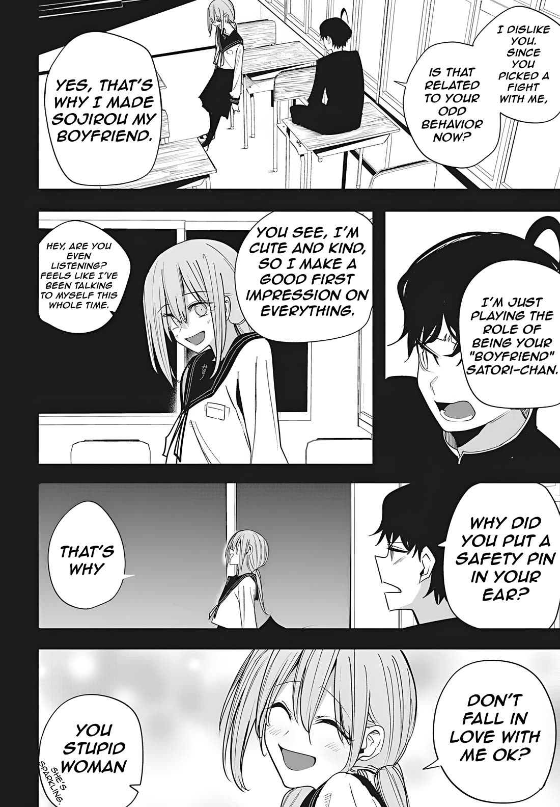 Mizuki-senpai no Koi Uranai chapter 50 page 4