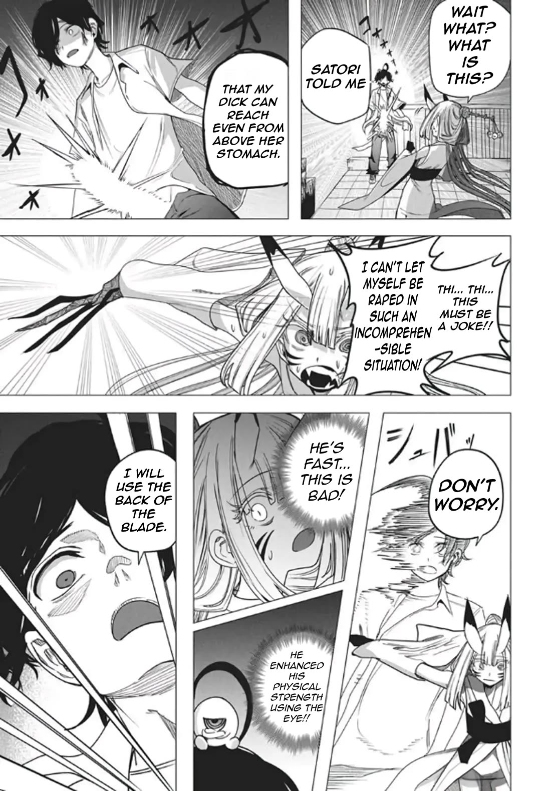 Mizuki-senpai no Koi Uranai chapter 52 page 13