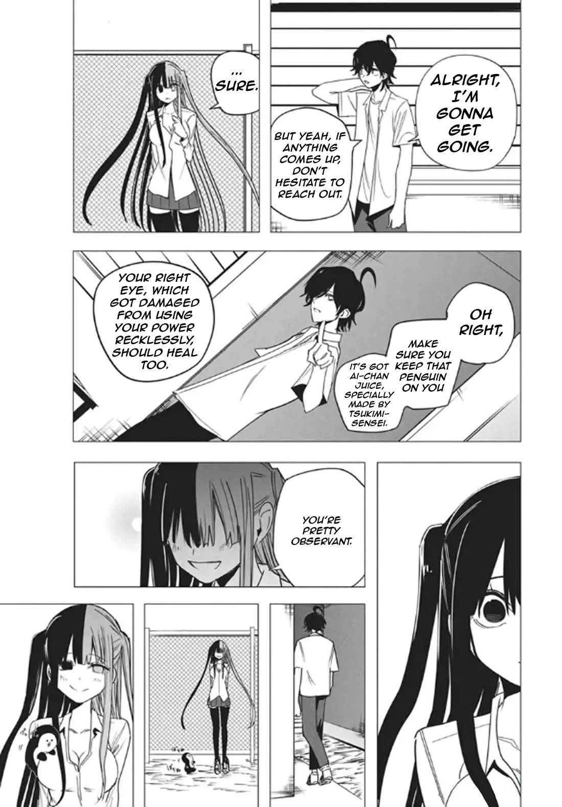 Mizuki-senpai no Koi Uranai chapter 53 page 11