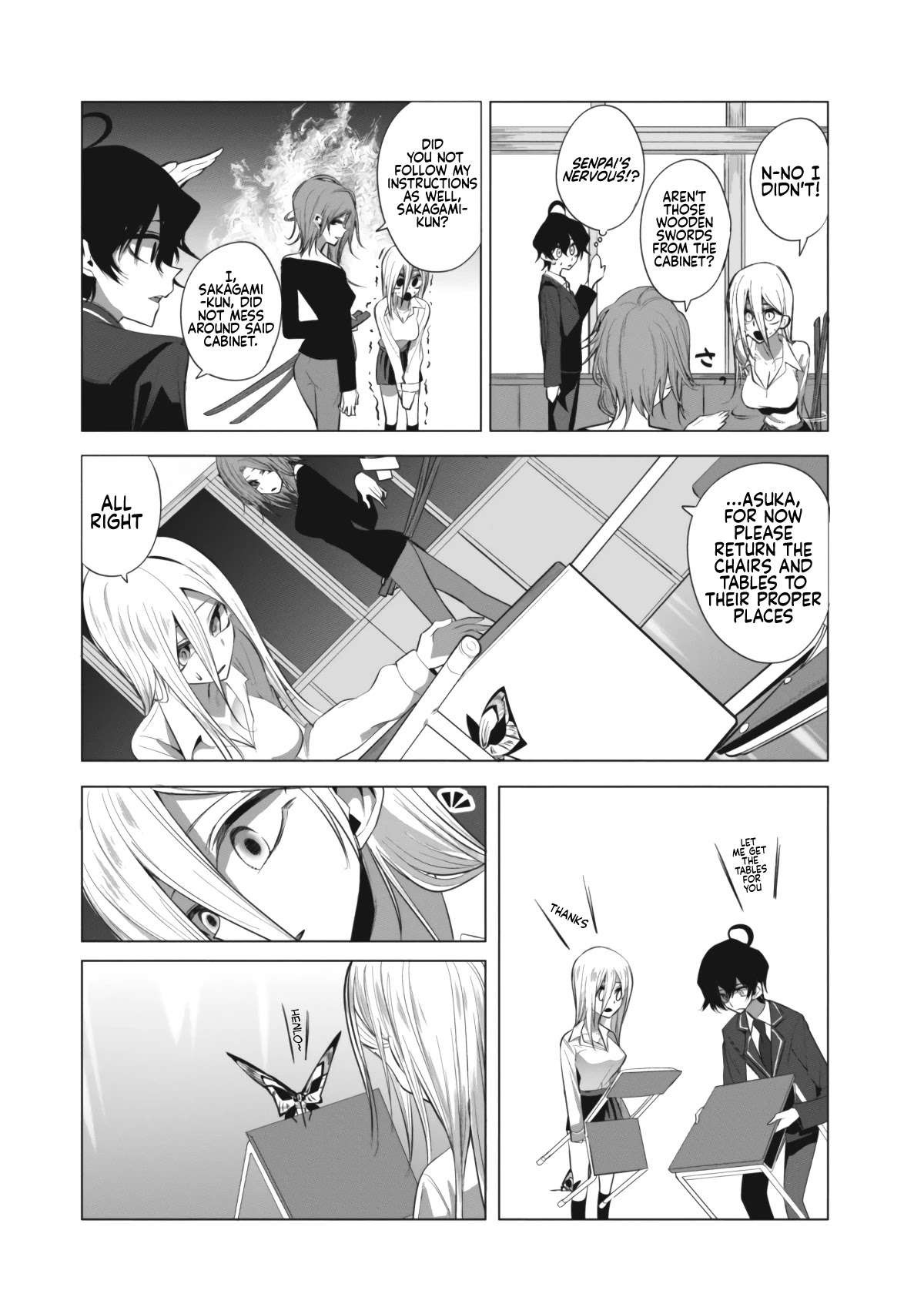 Mizuki-senpai no Koi Uranai chapter 6 page 10