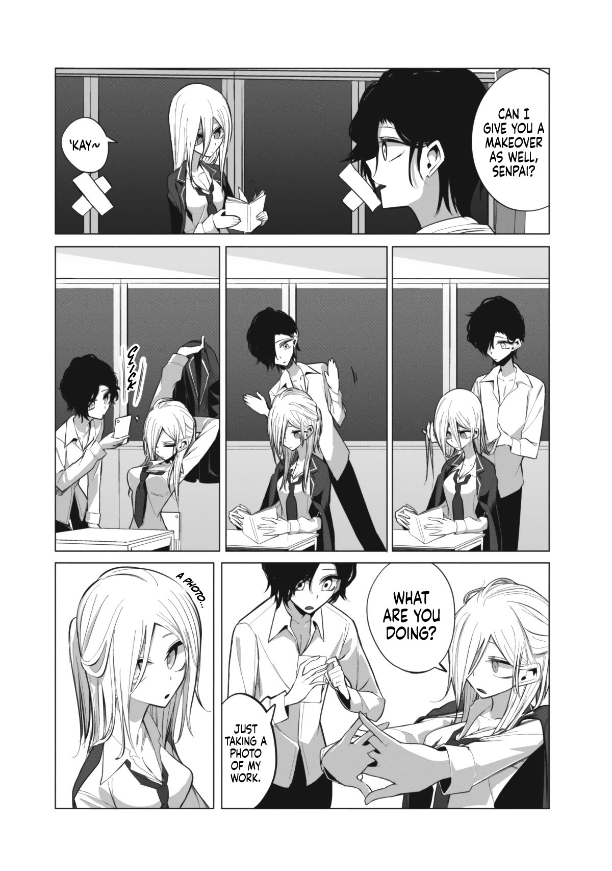 Mizuki-senpai no Koi Uranai chapter 7 page 8