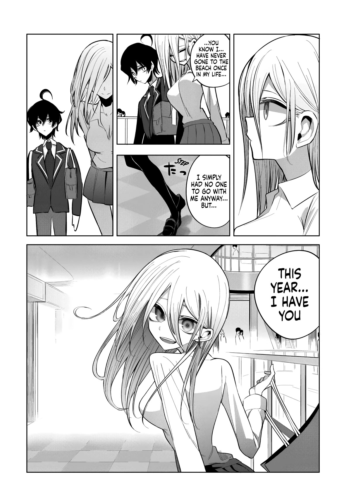 Mizuki-senpai no Koi Uranai chapter 8 page 8