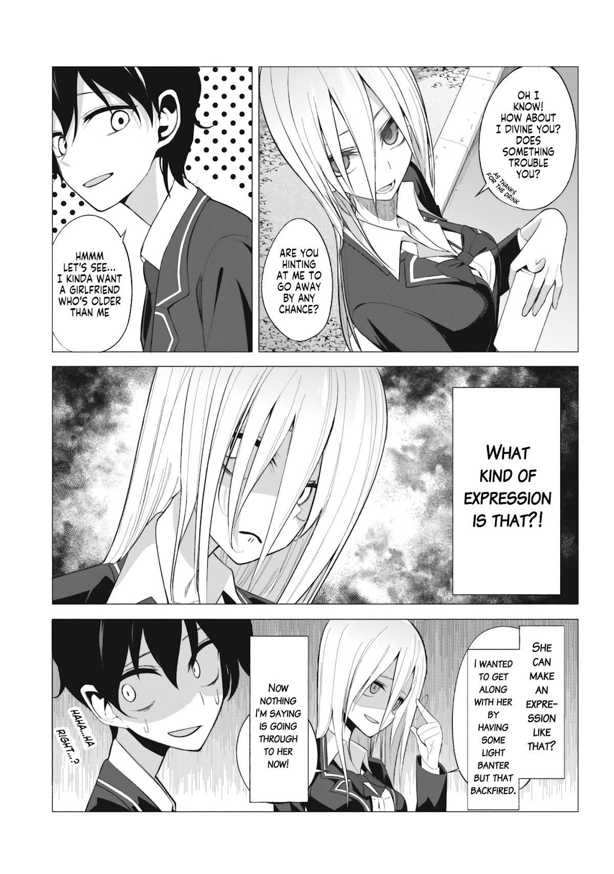 Mizuki-senpai no Koi Uranai chapter 1 page 6